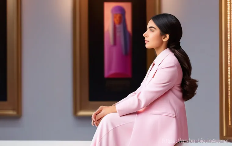 바비와 관련된 음악 - **Prompt 1: "Barbiecore Glam in the City"**
    A group of three confident and stylish young Arab wo...