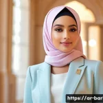 브라츠와 바비 비교 분석 - **Prompt:** A glamorous and poised young Arab woman, reminiscent of classic Barbie elegance, stands ...